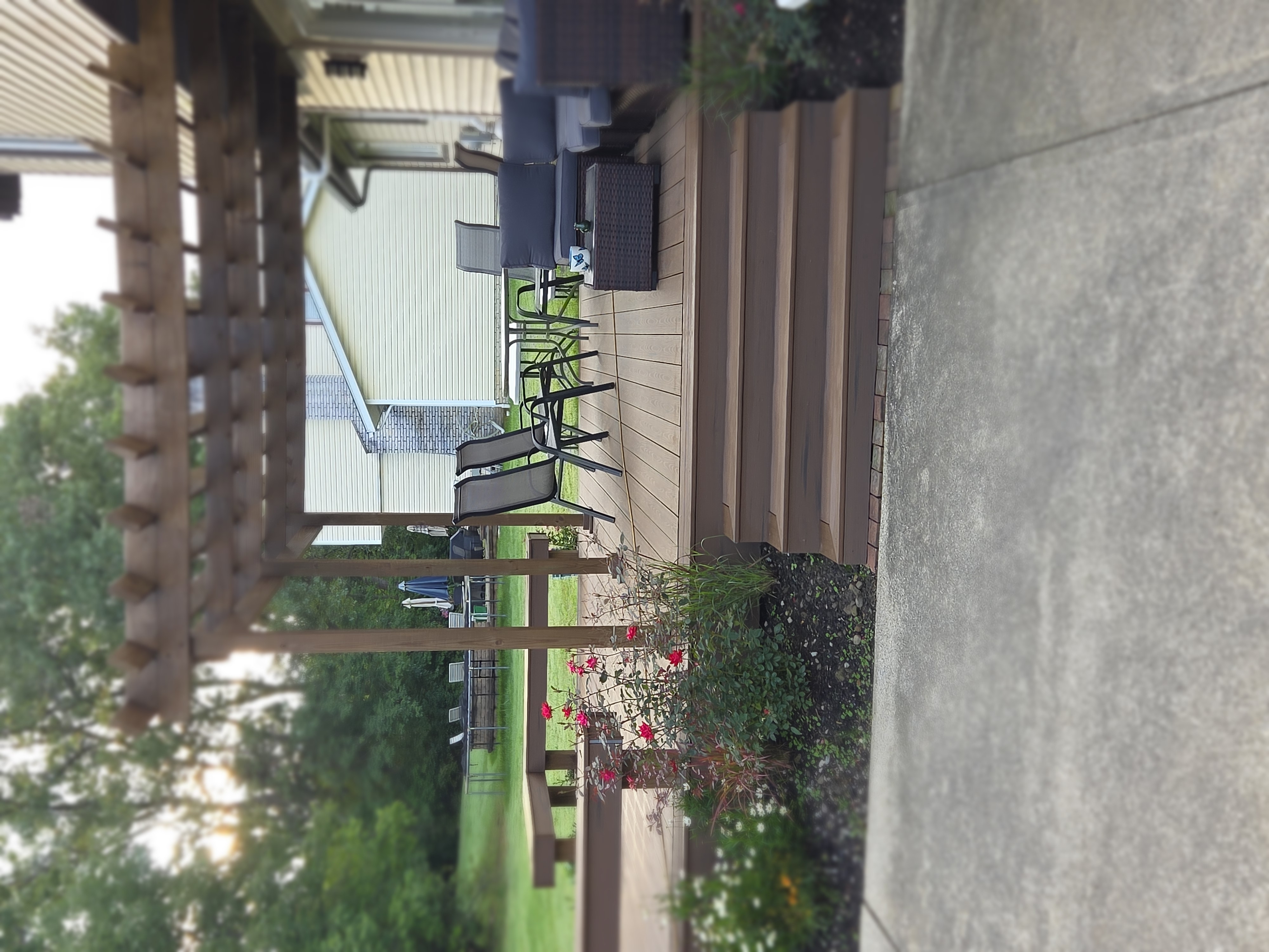 Patio Before and After